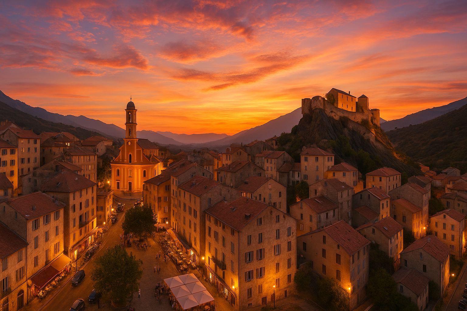 Sorties à Corte – activités et événements